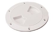 Seadog 336340-1 Deck Plate Wh Smoot 4" Qtr Trn