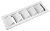 Seadog 337290 Slotted Five Louvered Ventilator - White