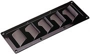 Seadog 337291 Slotted Five Louvered Bentilator - Black