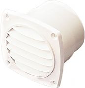 Seadog 337315 Vent 3" Square with Flange Wht