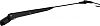 Seadog 413268B-1 Adj Wiper Arm Blk/Ss 13" 18"