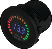 Seadog 421617-1 Rainbow Display Voltage Meter