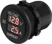 Seadog 421625-1 Round Digital Voltage/Ampmeter