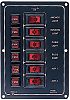 Seadog 4221101 6 Way Aluminum Switch Panel