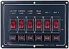 Seadog 4222101 6 Way Aluminum Switch Panel