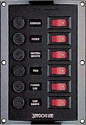 Seadog 424110-1 Nylon Switch Panel Vertical