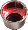 Seadog 588071-1 Red LED Drink Holder with Drain