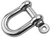 Seadog D Shackle SS 1/2"