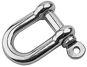 Seadog D Shackle SS 3/16"