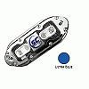 Shadow-Caster SCM-4 LED Underwater Light w/20´ Cable - 316 SS Housing - Ultra Blue