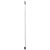 Shakespeare 4008 8´ Extension 1 1/2 Diameter Chrome Fitting