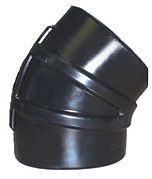 Shields 245S6000 Silicone 45 Degree Elbow - 6"