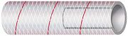 Shields Series 162 Clear Pvc Tubing With Red Tracer 1-1/2" ID