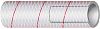 Shields Series 162 Clear Pvc Tubing With Red Tracer 1/2" ID