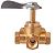 Sierra 1655 3 Way Valve With Dentent - 1/4" FNPT