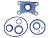Sierra 18-2791 Gearcase Seal Kit