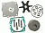 Sierra 18-3372 Water Pump Repair Kit