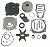Sierra 18-3393 Water Pump Kit - OMC #395073