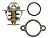 Sierra 18-3619 Thermostat Kit - Fresh Water Cooled