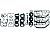 Sierra 18-4300 Powerhead Gasket Set