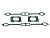 Sierra 18-4349 Exhaust Manifold Gasket Set