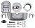 Sierra 18-6158M Anode Kit - Magnesium