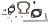 Sierra 18-7223 Carbuiretor Kit - Johnson/Evinrude