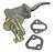 Sierra 18-7254 Fuel Pump - Chrysler Inboard