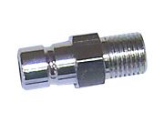 Sierra 18-80400 Fuel Connector - 1/4IN. Npt - Nickel Plated Brass - Male Tank Connector