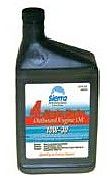 Sierra 18-94202 - 4 Stroke Marine Outboard Engine Oil - 10W-30 - Quart
