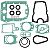 Sierra 18-99104 Gasket Set