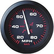 Sierra 57899P Amega 3´´ Speedometer Kit, 80 mph, Includes G Sender