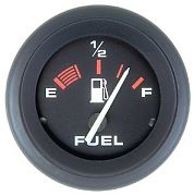 Sierra 57902P Amega  2´´ Fuel Gauge, E-1/2-F, Requires F Sender