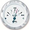 Sierra 59653P Lido 2" Lido Fog Resistant Oil Pressure Gauge