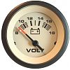 Sierra 59708P Sahara 2´´ Voltmeter, 8-18 V