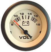Sierra 59708P Sahara 2´´ Voltmeter, 8-18 V