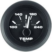 Sierra 62729P Premier Pro Series Black 2´´ Water Temperature, Stern Drive/Inboard