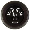 Sierra 62730P Premier Pro Series Black 2´´ Voltmeter, 10-16 VDC
