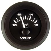 Sierra 62730P Premier Pro Series Black 2´´ Voltmeter, 10-16 VDC