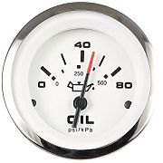 Sierra 65501P Lido 2" Oil Pressure Gauge - 80 Psi