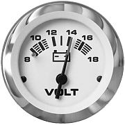 Sierra 65506P Lido 2" Voltmeter - 12V