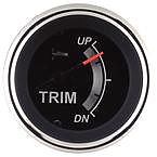 Sierra 67023P Black Sterling 2" Trim: Mariner/Mercury Yamaha, 2001 To Date