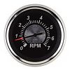 Sierra 67363P Black Sterling 3" Tachometer: O/B & 4 Cycle Gas