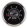Sierra 67364P Black Sterling 3" Tach/LCD Hr, O/B & 4 Cycle Gas
