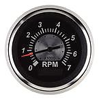 Sierra 67364P Black Sterling 3" Tach/LCD Hr, O/B & 4 Cycle Gas