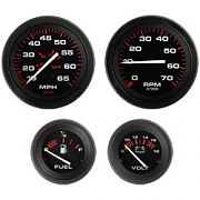 Sierra 68362P Amega Outboard Instrument Set - 4 Gauge Set