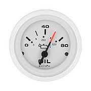 Sierra 68367P Arctic 2" Engine Oil Pressure 0-80 Psi