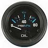 Sierra 68392P Eclipse 2" Engine Oil Pressure 0-80 Psi