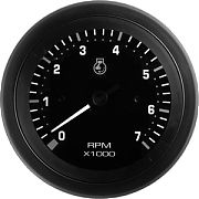 Sierra 68399P Eclipse 3" Tachometer 0-7000RPM
