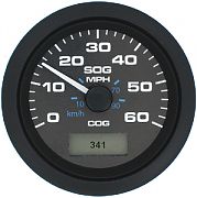 Sierra 781627060P Prem Pro Blk GPS Speedo 60MPH